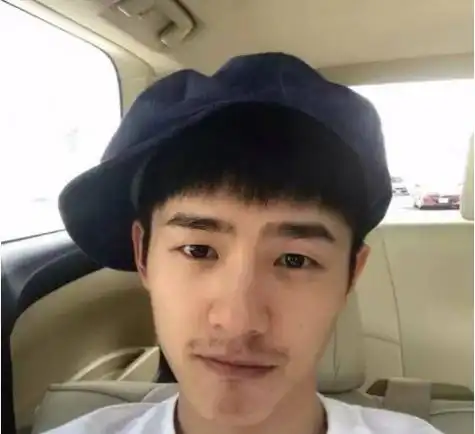 刘昊然胡子素颜压箱底自拍照曝光 网友:越长越像雷佳音