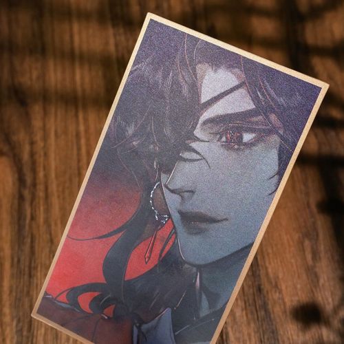 bilibili【正版优惠】天官赐福光栅卡花城微笑款收藏卡周边【120天内