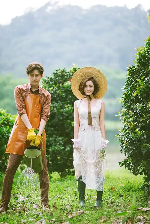 田园系风格婚纱照风格欣赏-天水蒙娜丽莎婚纱摄影婚纱照图片-赞耶