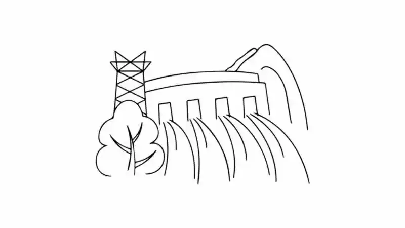 三峡大坝怎么画
