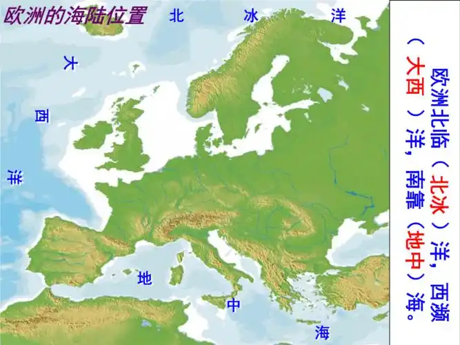 地形以平原为主北冰洋北冰洋大西洋大西洋地中海地中海伊比利.ppt