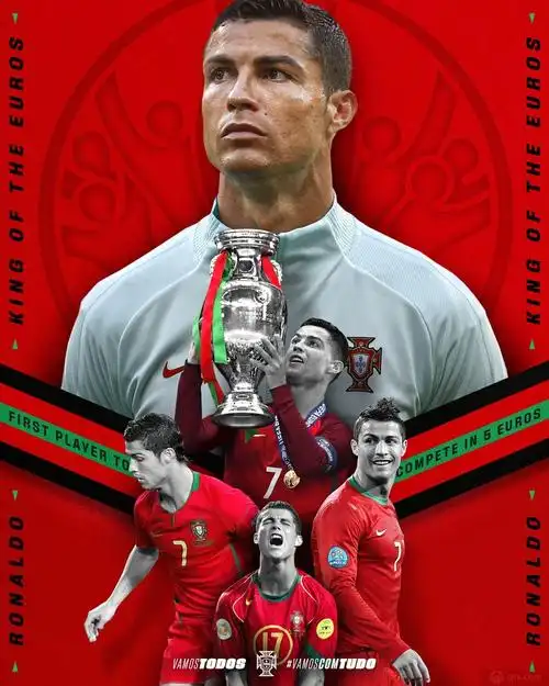 葡萄牙vs匈牙利c罗梅开二度成为欧洲杯历史射手王