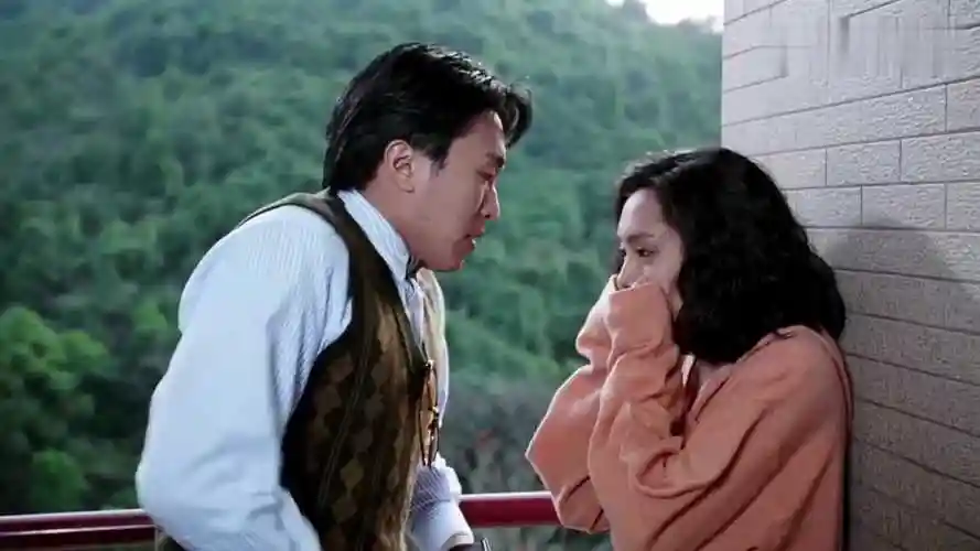 逃学威龙2星爷不愧是情圣连老师都请教他如何泡妞