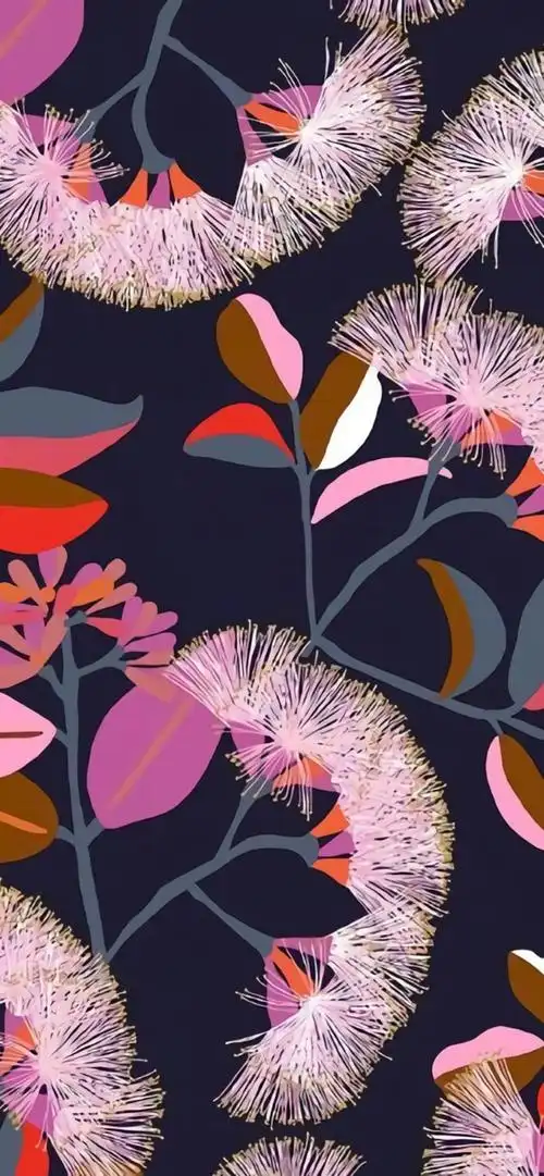 iphonex/xs/max 平铺碎花系列壁纸 背景满屏主屏锁屏都可以用