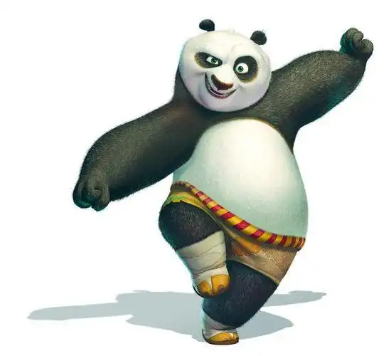 资料图片:《功夫熊猫》人物写真--阿波(3)