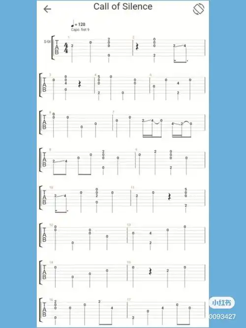 callofsilence吉他谱