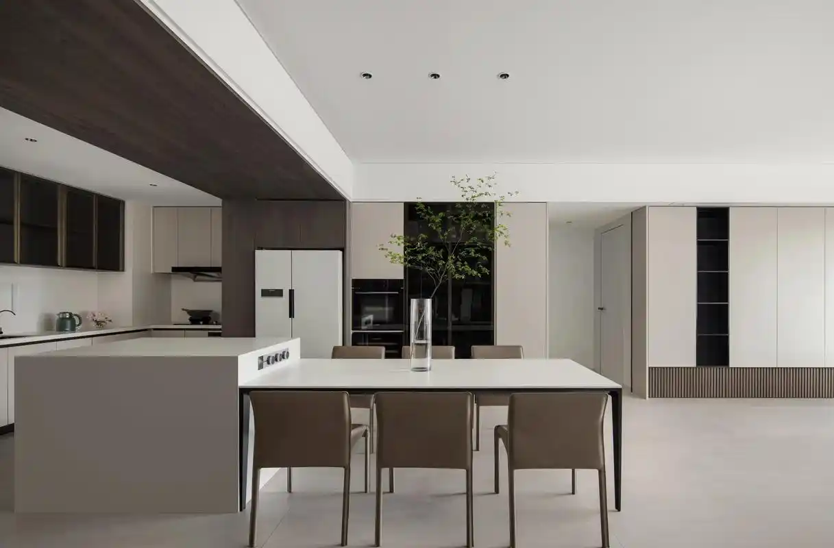 多功能岛台设计:让你的厨房更时尚实用!#图文种草机 #氛围 - 抖音