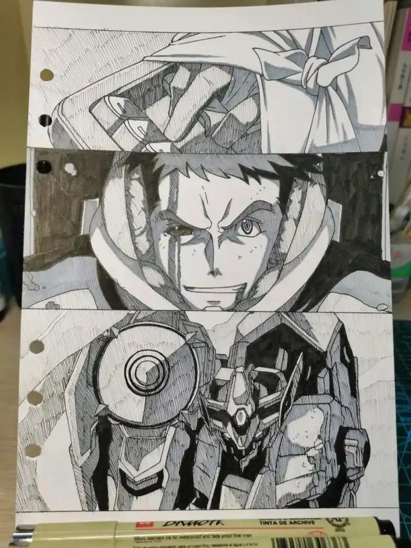 意难平.弗劳洛斯,厄祭战样式#高达 #铁血的奥尔芬斯 - 抖音