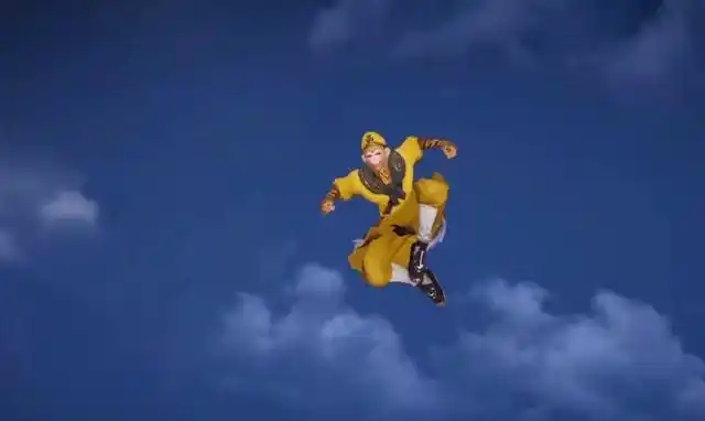 《云宫迅音》,随着东海傲来国的一块石头崩开,孙悟空从走飞腾而出,化