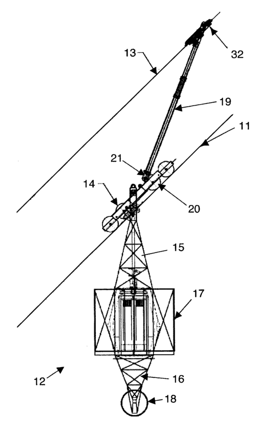 包括救援工具的空中索道运输系统