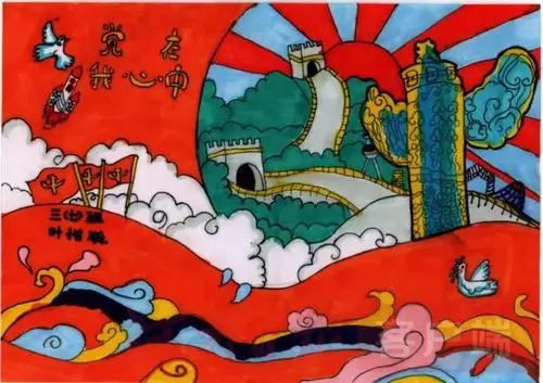 柘城百名少儿绘党史童心向党庆百年