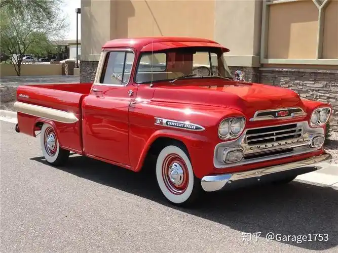 美式复古雪弗莱复古皮卡taskforce