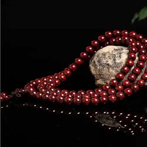 爆满金星小叶紫檀佛珠手串2.0男女手链108颗老料8mm同料顺纹-阿里巴巴