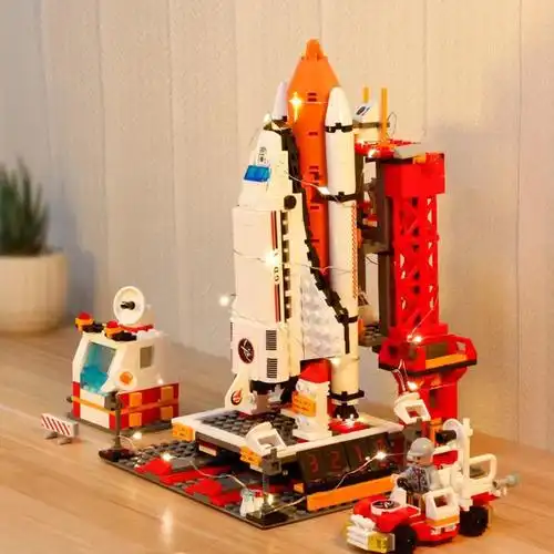 兼容乐高航天飞机火箭模型积木拼装玩具益智儿童生日礼物6岁以上