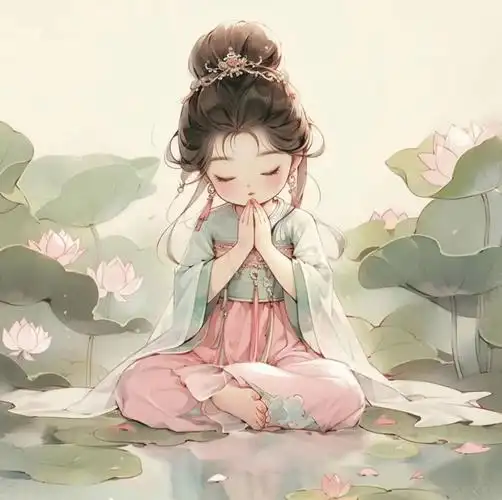 女人运气最好的微信头像