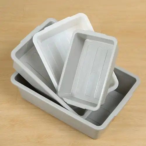 8号塑料方盆加厚长方形 厨房洗菜 清洁水盆收纳物品盆厂家直销