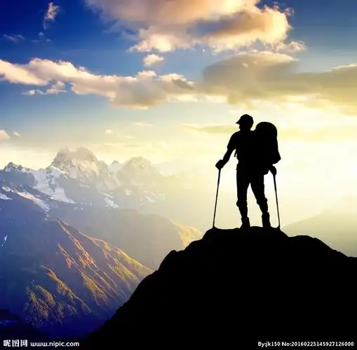 水漾清尤从啊杰妹转采于2017-09-18 17:08:46登山者头像手绘水漾清尤