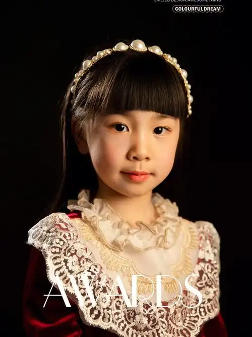 5岁女孩的洛丽塔