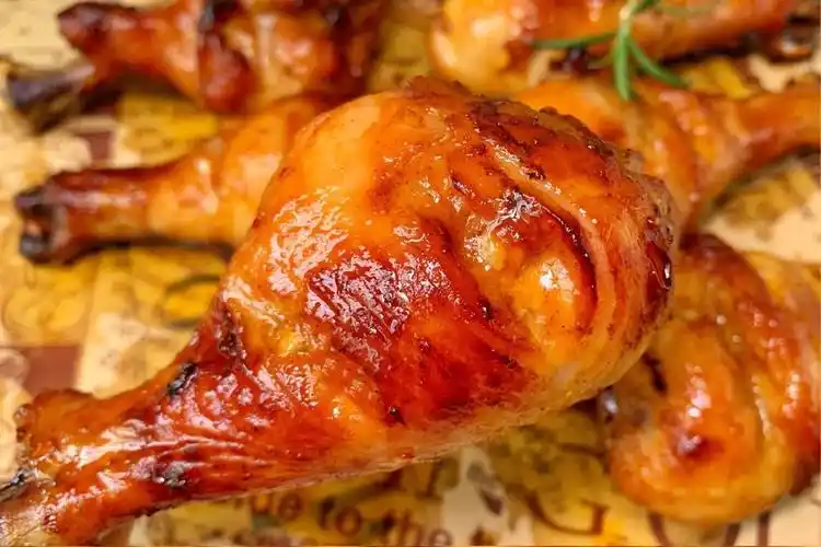 p>奥尔良烤鸡腿,材料,鸡腿3个(约400克),cook100奥尔良烤肉料15克