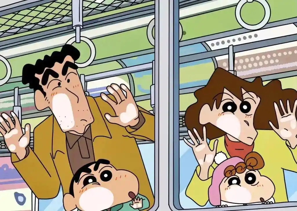 蜡笔小新#壁纸#ipad#可爱#治愈#蜡笔小新一家人#小葵 - 抖音