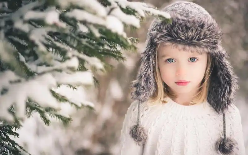 欧美可爱小女孩唯美壁纸