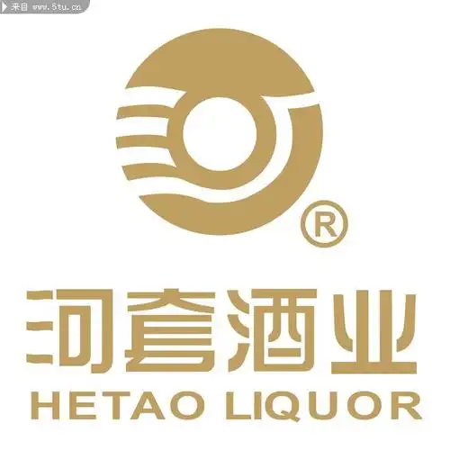 河套酒业标志矢量图
