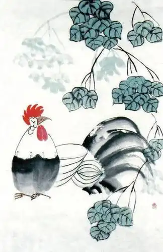 国画花鸟考级1至9级作品示范