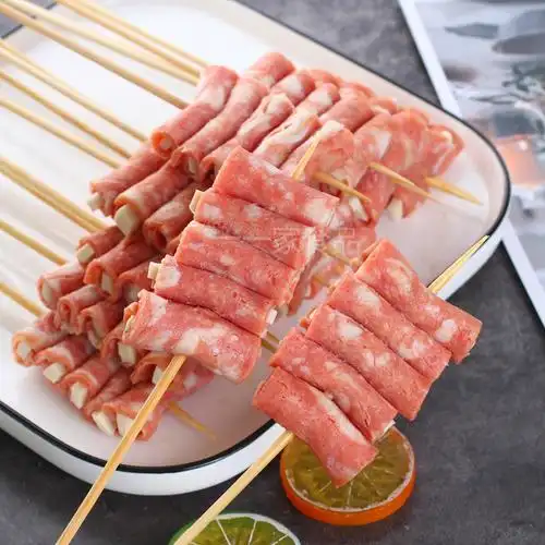 培根食材大串油炸烧烤雪花麻辣烫关东火锅商用培根