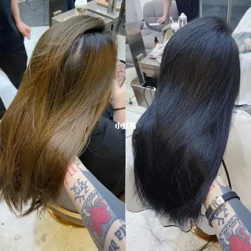 发色推荐一款质感的染发操作 染发前后对比