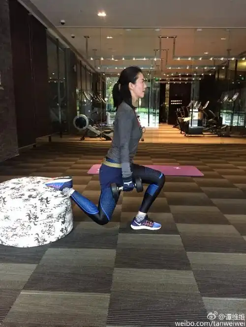 谭维维,你对自己也太狠了吧?_健身