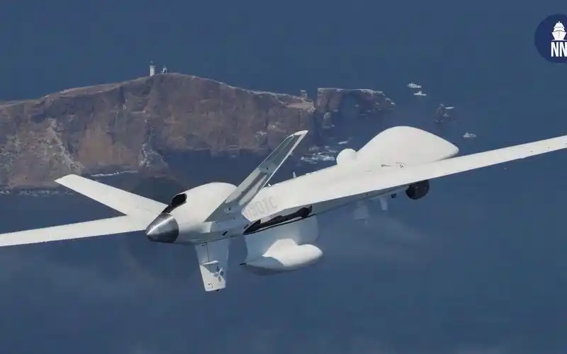 日本海岸警卫队开始使用最新mq-9b无人机进行巡逻