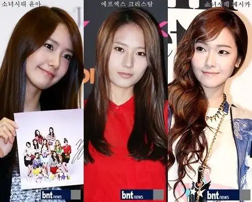 我想要郑秀晶和林允儿的对比照