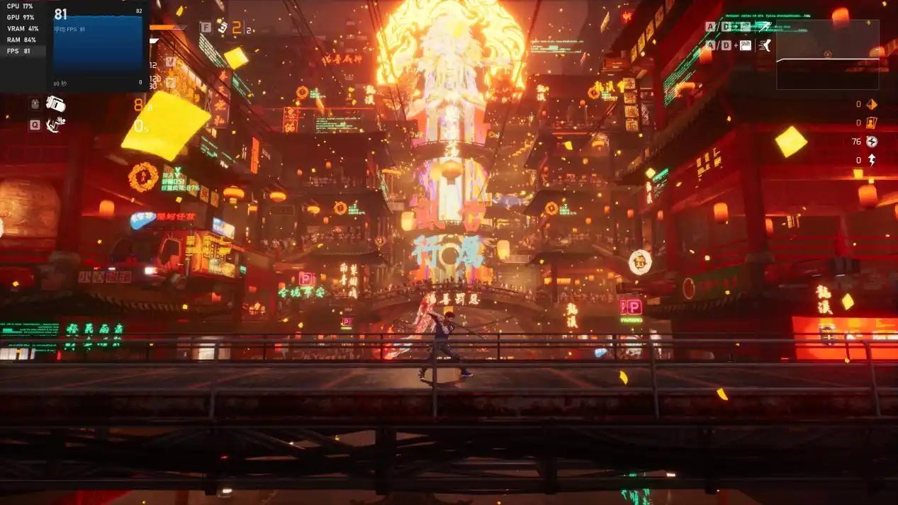 国风赛博朋克游戏生死轮回测试nvidiadlss加持畅玩4k光追高画质
