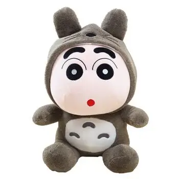毛绒玩具 蜡笔小新变身龙猫公仔可爱小新玩偶布娃娃 送女友情人节生日