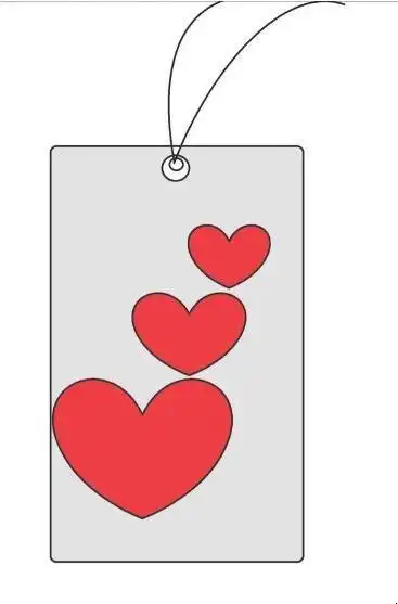 爱心书签简笔画怎么画