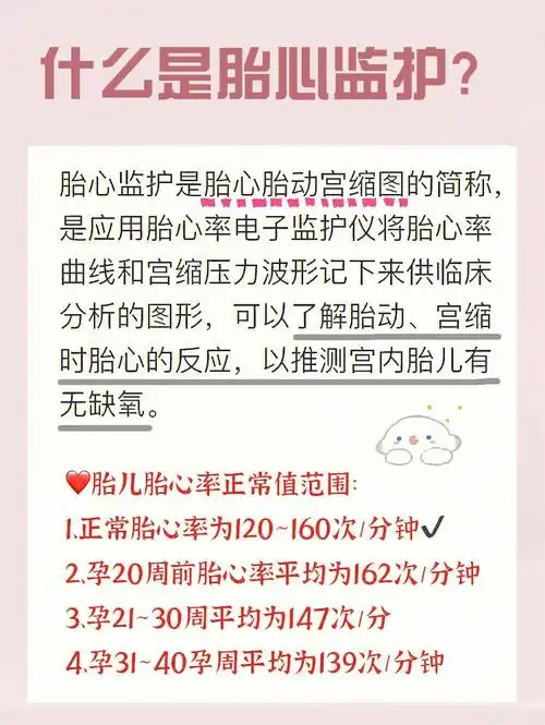 通过听胎儿可以了解胎动时,宫缩时胎心的反应,以推测宫内胎儿有无缺氧