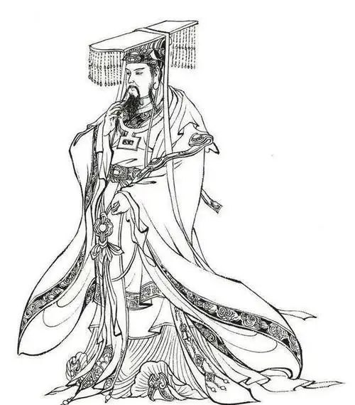 中国民间神话神仙百图(白描)