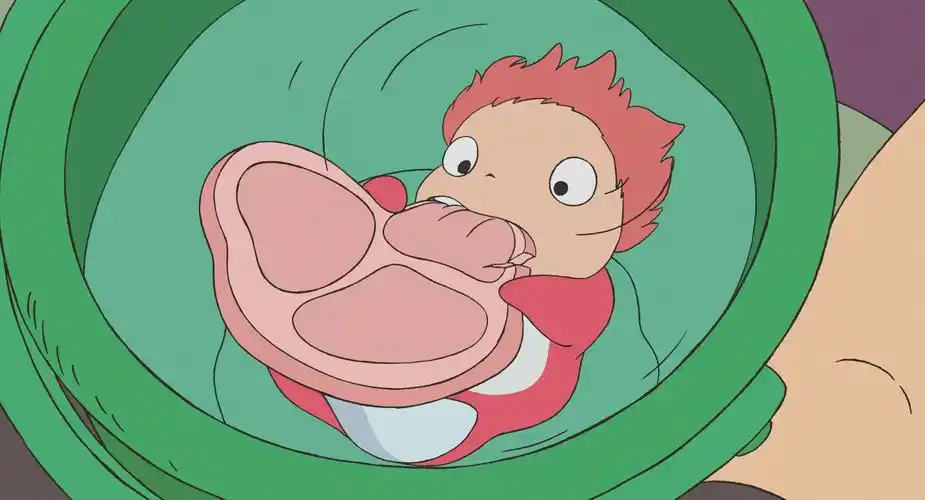 宫崎骏动漫电影悬崖上的金鱼姬电脑壁纸