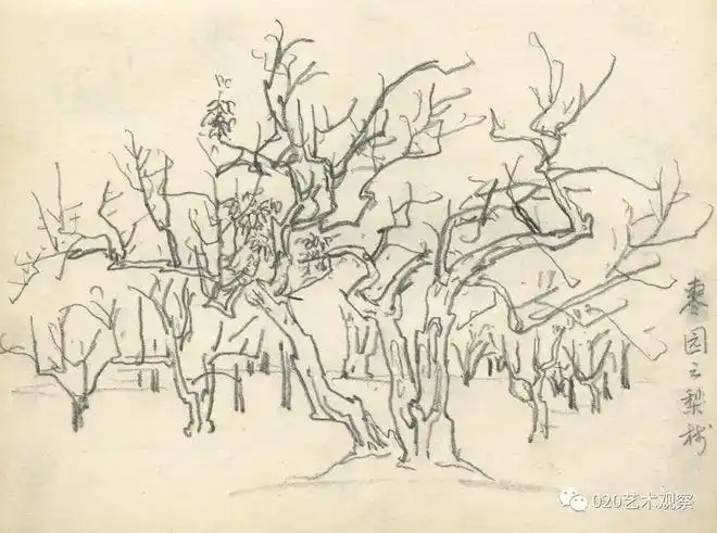 红色经典丨梁世雄手稿系列61延安|关山月|石鲁|国画|中国画_网易