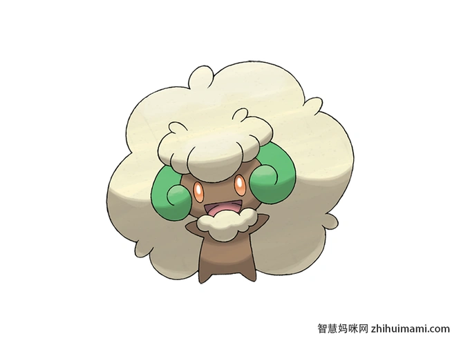 风妖精(whimsicott):只要这个神奇宝贝沐浴在阳光下,它的棉花就会不断