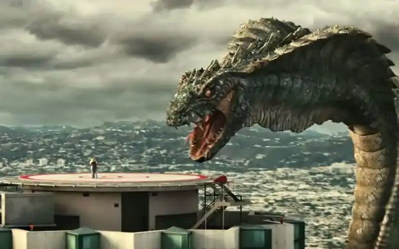 电影龙之战女孩意外拥有前世记忆竟是龙女助巨蟒蜕化成神龙秒杀伪龙