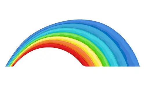 p>七彩,名称词性,意为七种颜色,包括赤,橙,黄,绿,青,蓝,紫.