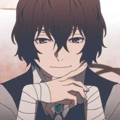 《文豪野犬》太宰治手指托下巴个性头像