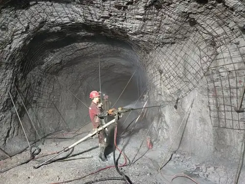 锚网支护施工是矿山支护施工的重要环节,同时也是重要的高危作业场所.