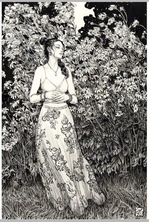 画家 dorian vallejo#插画##绘画