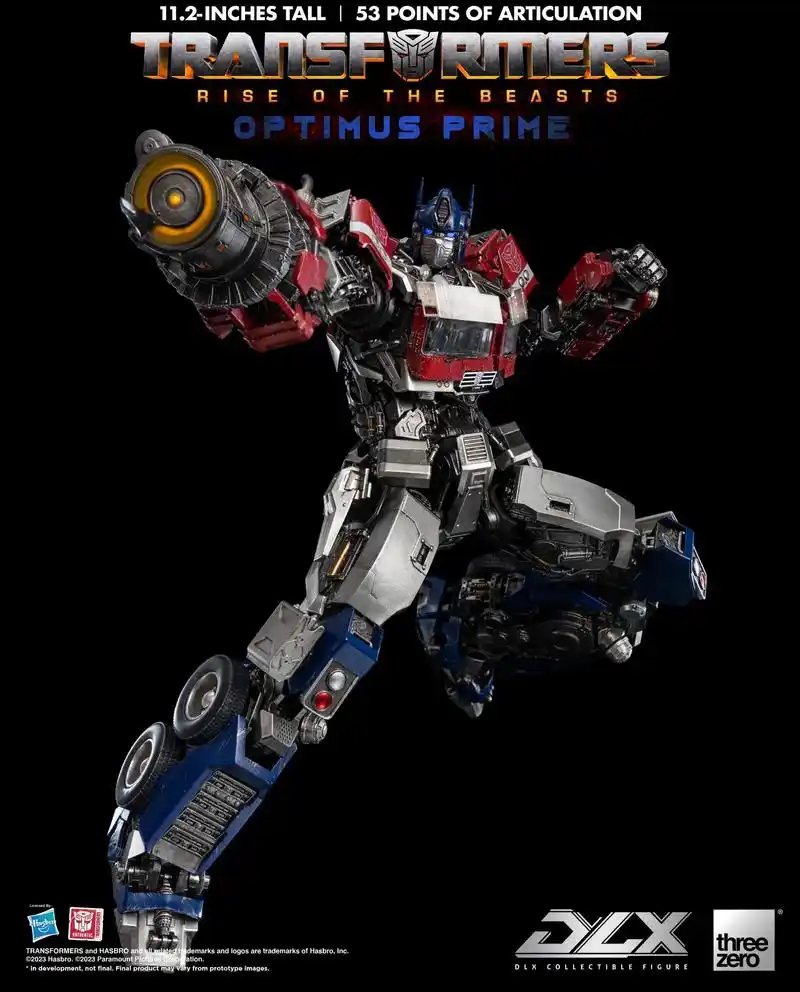 模型欣赏:threezero dlx 变形金刚7 擎天柱官图公布