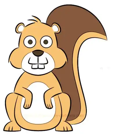 各种小动物的简笔画彩色简单作品