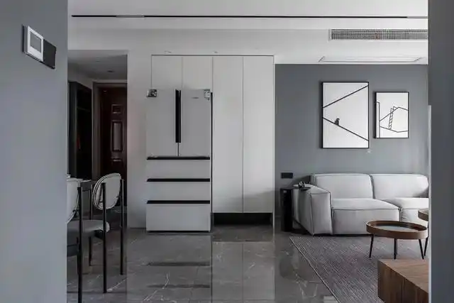 现代简约装修灰色系(现代风格灰色调装修效果图)