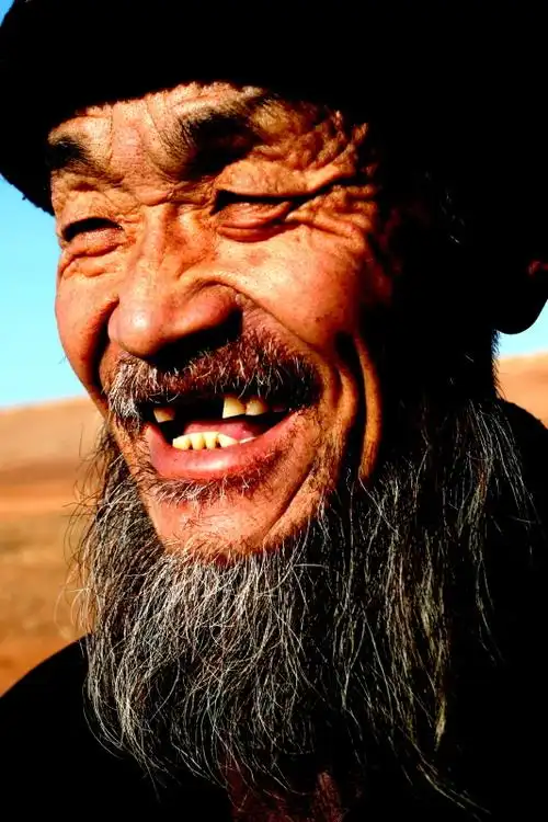 老人 摄影 大漠情缘