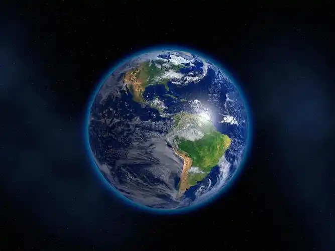 壁纸 美丽的地球,发光,星星,空间 1920x1440 hd 高清壁纸, 图片, 照片